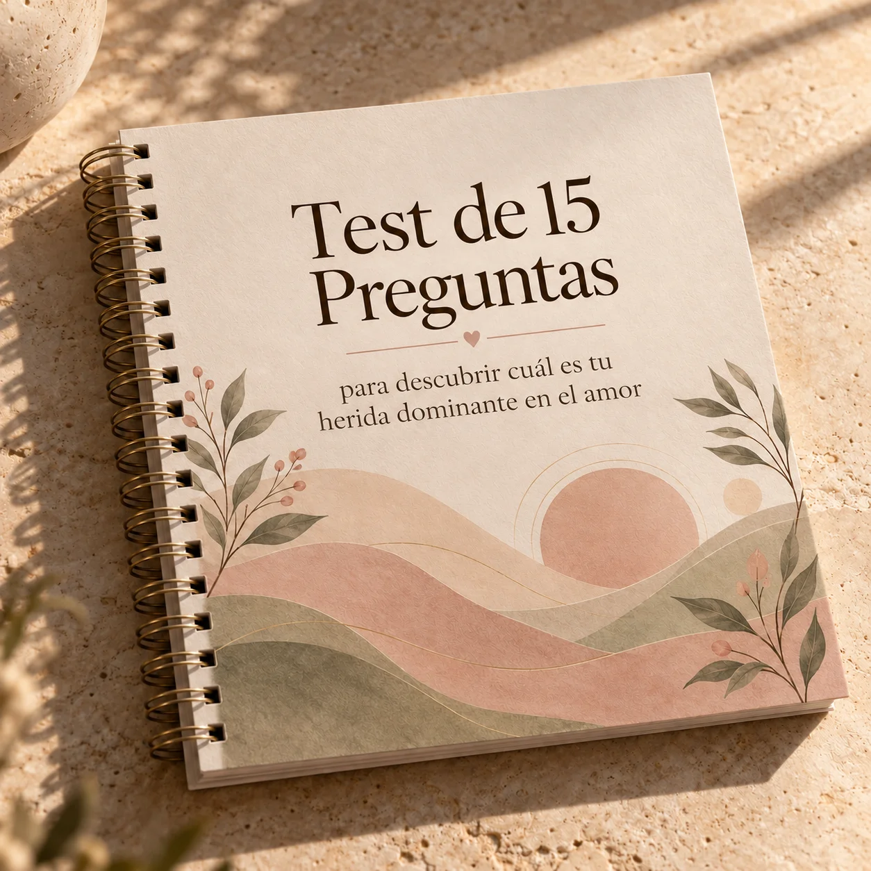 Mockup de Test de 15 Preguntas
